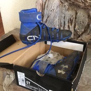 Youth Cam Newton football cleats